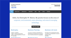 Desktop Screenshot of maternlaw.com